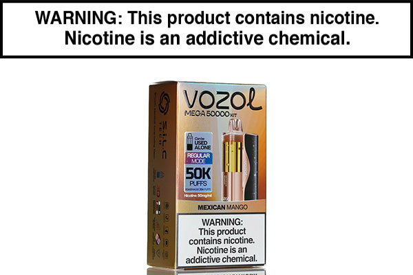 VOZOL MEGA 50K DISPOSABLE VAPE - 50,000 PUFFS Mexico Mango