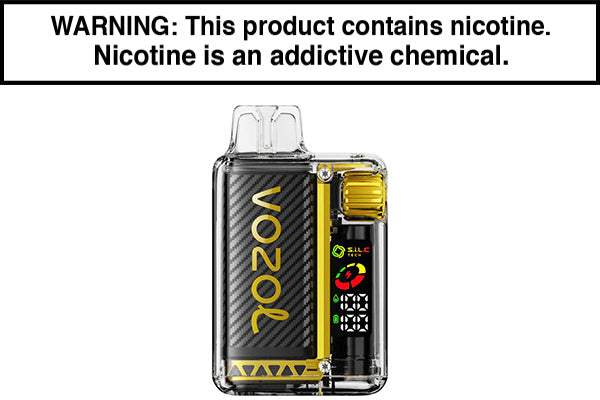 VOZOL VISTA 16K DISPOSABLE VAPE - 16,000 PUFFS Dragon Fruit Banana Cherry