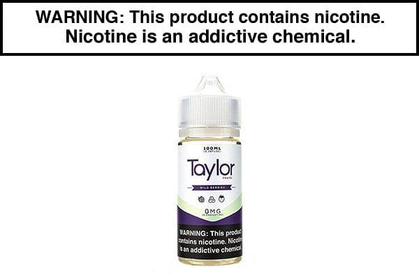 WILD BERRIES BY TAYLOR FLAVORS 100ML