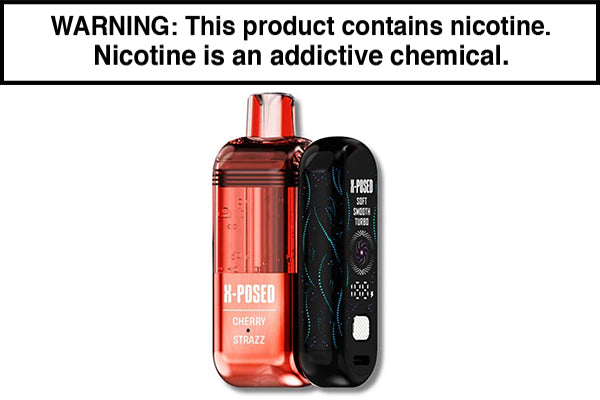 MI-POD X-POSED 35K DISPOSABLE VAPE KIT Cherry Strazz