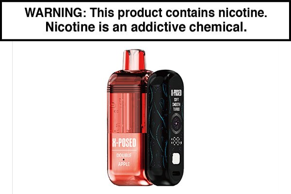 MI-POD X-POSED 35K DISPOSABLE VAPE KIT Double Apple