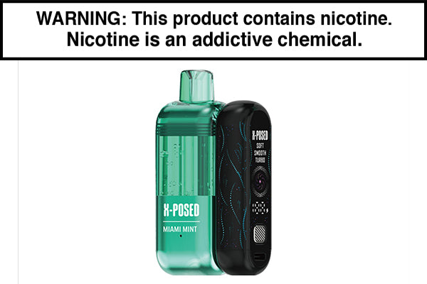 MI-POD X-POSED 35K DISPOSABLE VAPE KIT Miami Mint