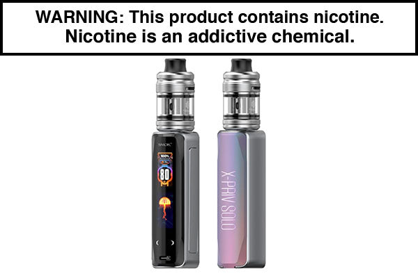 SMOK X-PRIV SOLO 80W STARTER KIT - $36.95 - Vape Juice