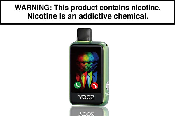 YOOZ LINKX 25K DISPOSABLE VAPE - 25000 PUFFS Sour Apple Ice