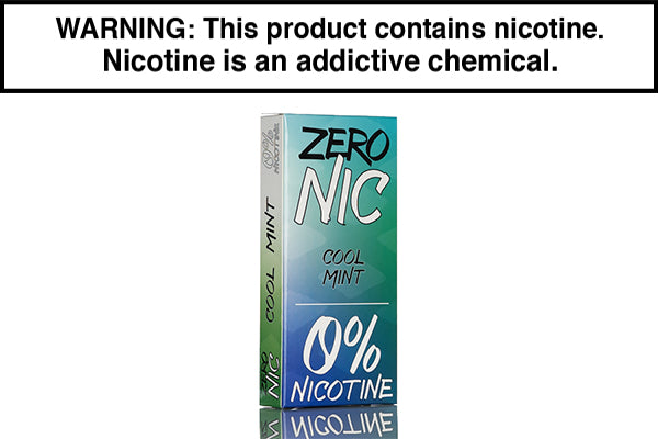 Zero Nic 6K 6000 Puffs Disposable Vape - 12mL Cool Mint