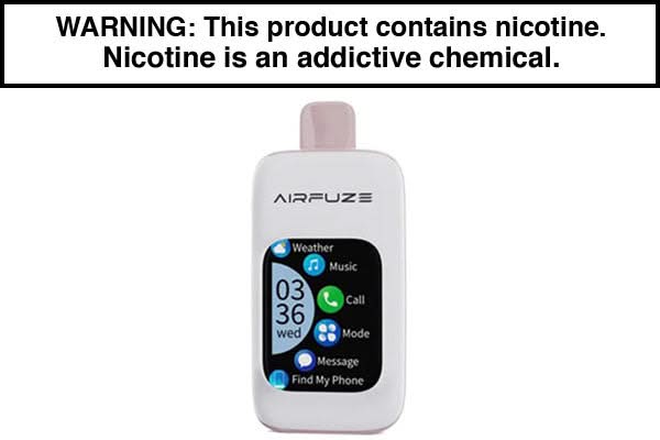 Airfuze Smart Phone Disposable Vape 30,000 Puffs - $16.95 Airfuze Smart Phone Disposable Vape 30,000 Puffs - $16.95