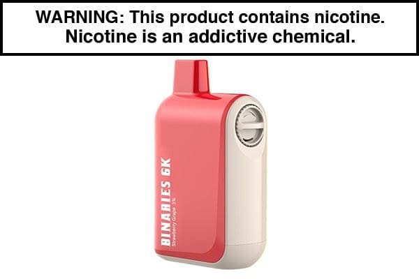 binaries 6k vape price HORIZONTECH BINARIES CABIN 6K DISPOSABLE VAPE