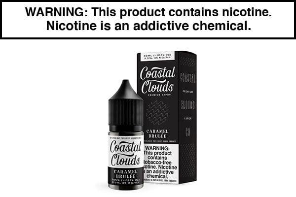 CARAMEL BRULEE BY COASTAL CLOUDS TFN SALTS 30ML