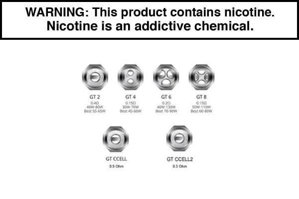 VAPORESSO GT COILS (3 PACK) VAPORESSO GT COILS (3 PACK)