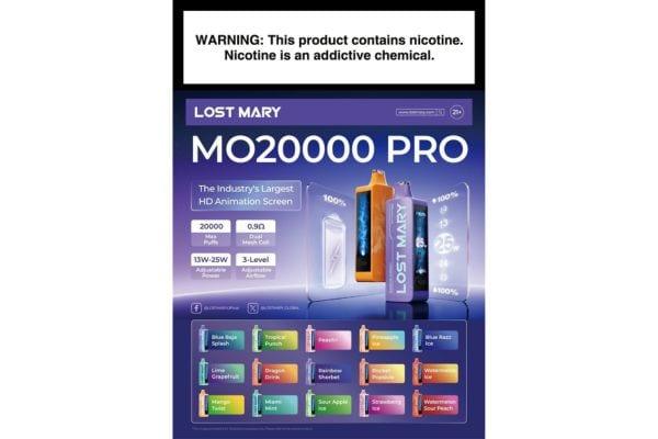 Lost Mary MO20000 Disposable Vape - 20,000 Puffs