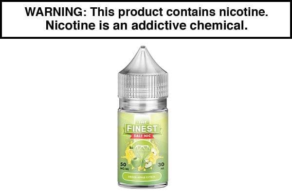 GREEN APPLE CITRUS BY THE FINEST SALT NIC 30ML