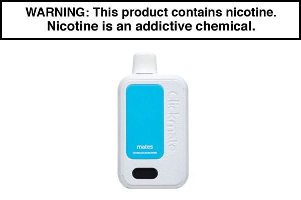 7 DAZE CLICKMATE DISPOSABLE VAPE KIT - 15,000 PUFFS 7 DAZE CLICKMATE DISPOSABLE VAPE KIT - 15,000 PUFFS
