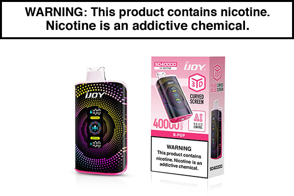 IJOY SD40000 DISPOSABLE VAPE - 40,000 PUFFS B Pop