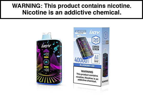 IJOY SD40000 DISPOSABLE VAPE - 40,000 PUFFS Blueberry Ice