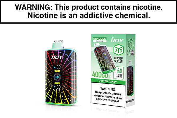 IJOY SD40000 DISPOSABLE VAPE - 40,000 PUFFS Cotton Candy