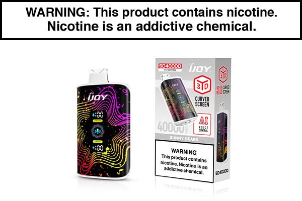 IJOY SD40000 DISPOSABLE VAPE - 40,000 PUFFS IJOY SD40000 DISPOSABLE VAPE - 40,000 PUFFS