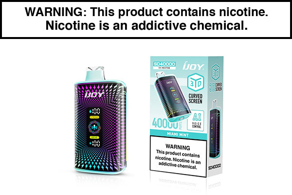 IJOY SD40000 DISPOSABLE VAPE - 40,000 PUFFS Miami Mint