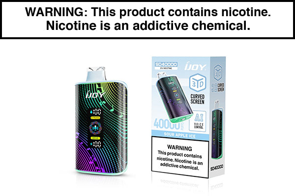 IJOY SD40000 DISPOSABLE VAPE - 40,000 PUFFS Sour Apple Ice