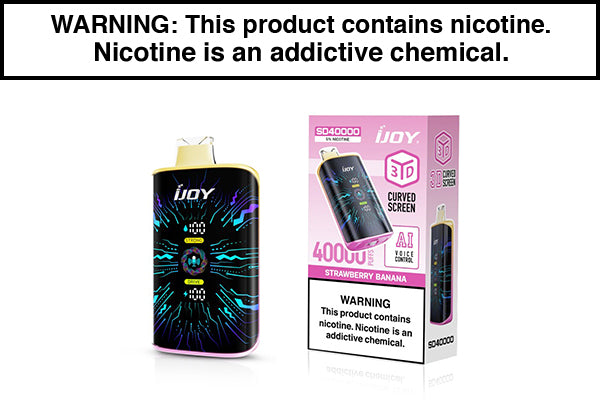 IJOY SD40000 DISPOSABLE VAPE - 40,000 PUFFS Strawberry Banana