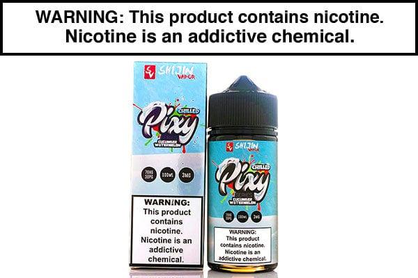 CUCUMBER WATERMELON CHILLED BY ITS PIXY SHIJIN VAPOR 100ML CUCUMBER WATERMELON CHILLED BY ITS PIXY SHIJIN VAPOR 100ML