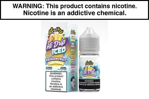 PASSIONFRUIT LEMONADE ICED BY HI-DRIP SALTS