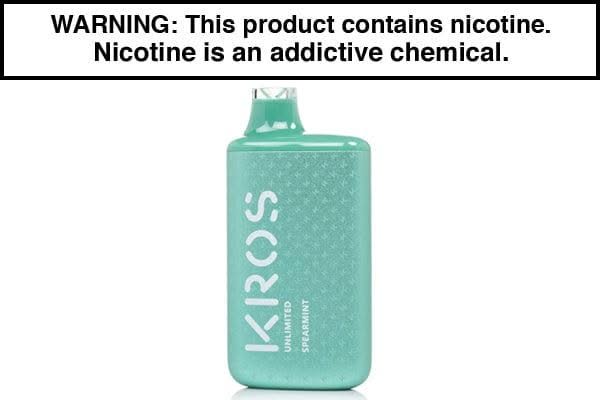 KROS UNLIMITED DISPOSABLE VAPE - 6000 PUFFS KROS UNLIMITED DISPOSABLE VAPE - 6000 PUFFS