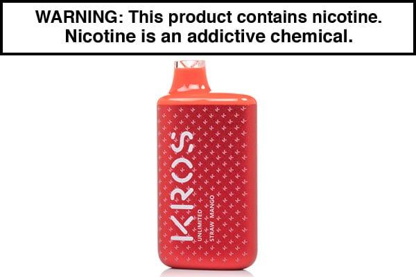 KROS UNLIMITED DISPOSABLE VAPE - 6000 PUFFS KROS UNLIMITED DISPOSABLE VAPE - 6000 PUFFS