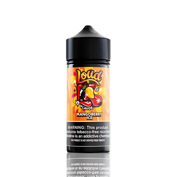 Loud E-Liquid - Mango Berry Ice - 100mL | USA Made Vape Juice - Vape Juice