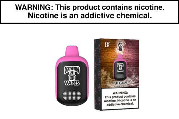 DEATH ROW VAPES QR5000 DISPOSABLE - 5000 PUFFS