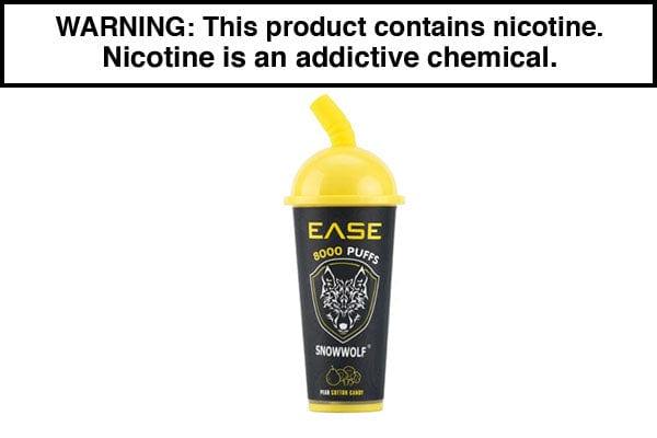 Snow Wolf Ease Disposable Vape 8000 Puffs - $11.95 Snow Wolf Ease Disposable Vape 8000 Puffs - $11.95