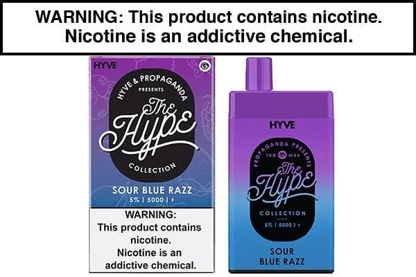 HYVE X PROPAGANDA HYPE DISPOSABLE VAPE - 5000 PUFFS - $12.49 HYVE X PROPAGANDA HYPE DISPOSABLE VAPE - 5000 PUFFS - $12.49