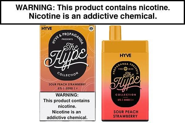 HYVE X PROPAGANDA HYPE DISPOSABLE VAPE - 5000 PUFFS - $12.49 HYVE X PROPAGANDA HYPE DISPOSABLE VAPE - 5000 PUFFS - $12.49