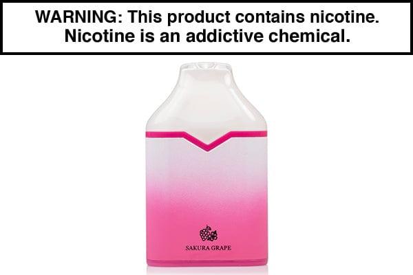 sakura grape vape juice SNOW WOLF MINO DISPOSABLE VAPE
