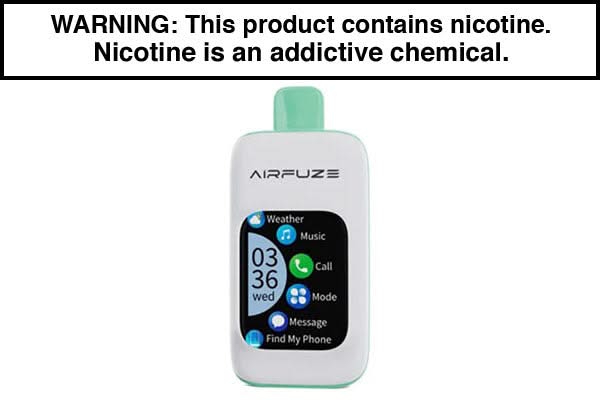 Airfuze Smart Phone Disposable Vape 30,000 Puffs - $16.95 Airfuze Smart Phone Disposable Vape 30,000 Puffs - $16.95