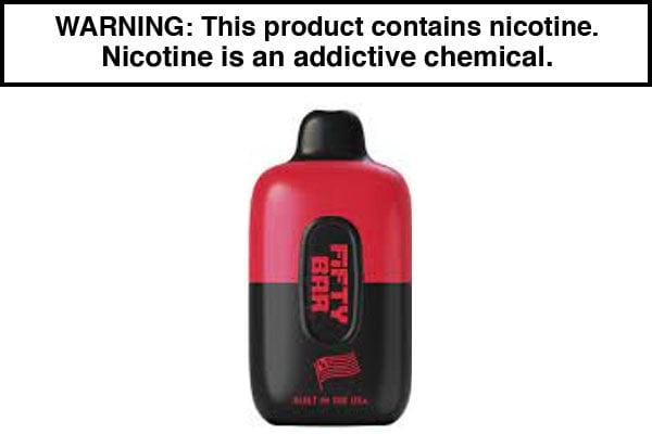 FIFTY BAR DISPOSABLE - 6500 PUFFS FIFTY BAR DISPOSABLE - 6500 PUFFS