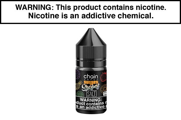 Sunset Sherbert by Chain Vapez Salt - 30mL