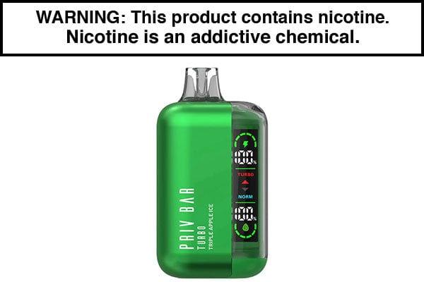 PRIV BAR TURBO DISPOSABLE VAPE - 15,000 PUFFS PRIV BAR TURBO DISPOSABLE VAPE - 15,000 PUFFS