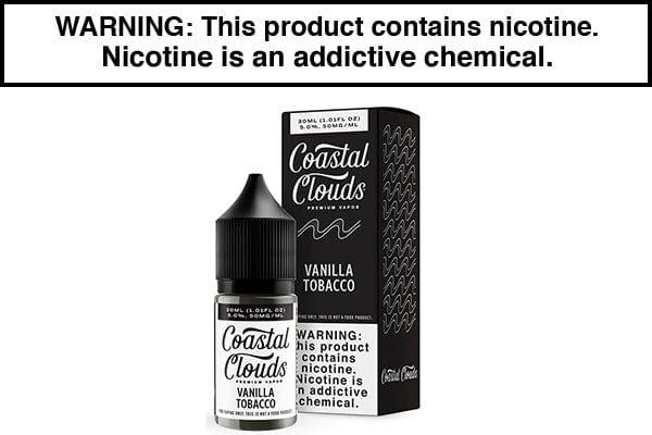 Vanilla Tobacco by Coastal Clouds Salt - 30mL