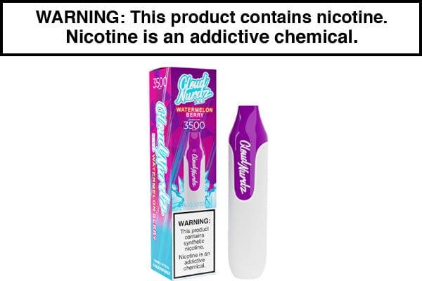 Cloud Nurdz Disposable Vape 3500 Puffs - $9.50 Cloud Nurdz Disposable Vape 3500 Puffs - $9.50