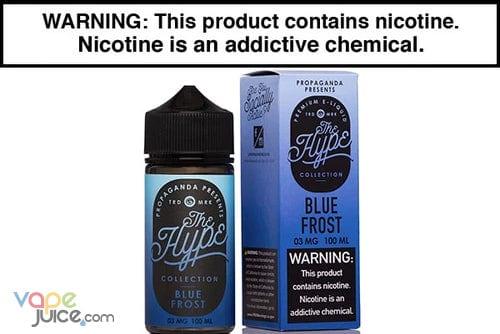 BLUE FROST BY THE HYPE COLLECTION 100ML