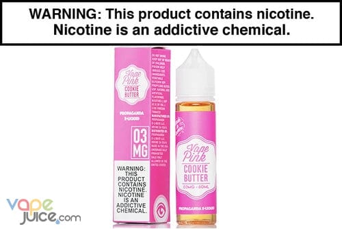COOKIE BUTTER BY VAPE PINK 60ML