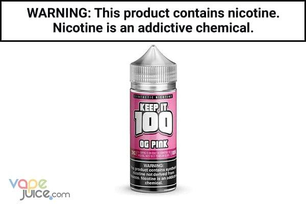 OG PINK BY KEEP IT 100 100ML OG PINK BY KEEP IT 100 100ML