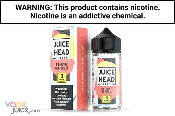 PINEAPPLE GRAPEFRUIT FREEZE BY JUICE HEAD TFN 100ML