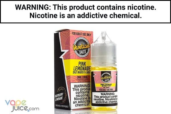 PINK LEMONADE BY VAPETASIA SALT 30ML