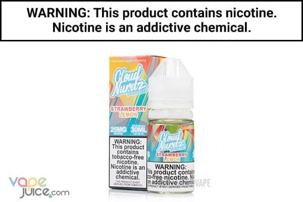 Cotton Candy LQUIDO STRAWBERRY LEMON NICSALT - CLOUD NURDZ - Best Vape  Brasil Nic Flavors Australia