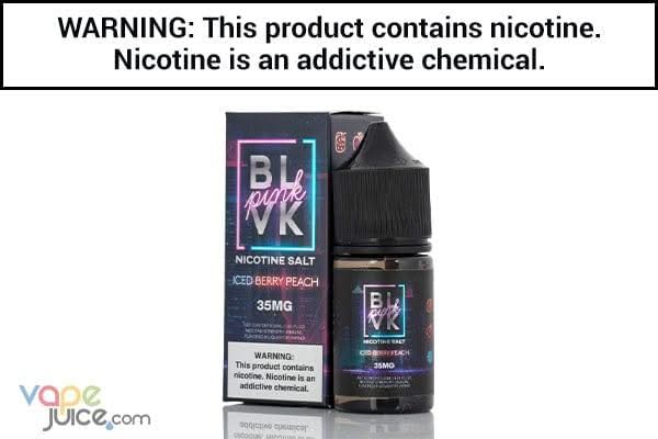 STRAWBERRY PEACH ICE BY BLVK UNICORN SALT 30ML