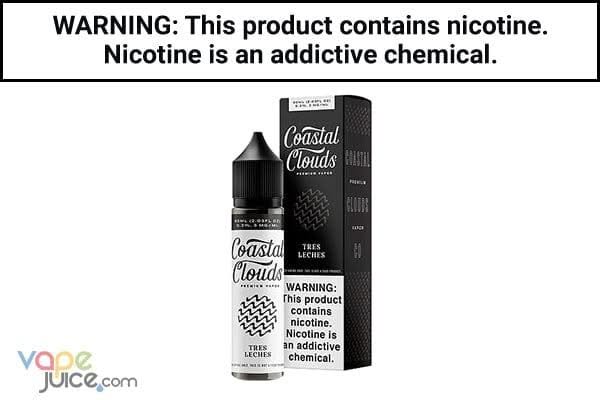 tres leches vape juice TRES LECHES BY COASTAL CLOUDS 60ML