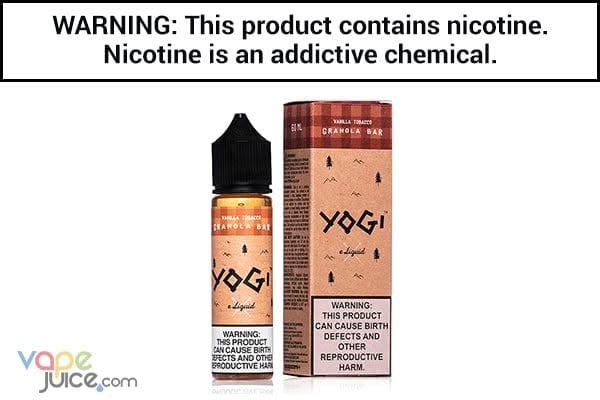 VANILLA TOBACCO GRANOLA BY YOGI E LIQUID 60ML