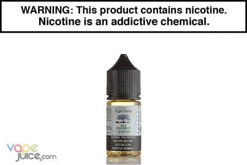 VCT COCONUT BY RIPE VAPES SYNTHETIC SALT 30ML