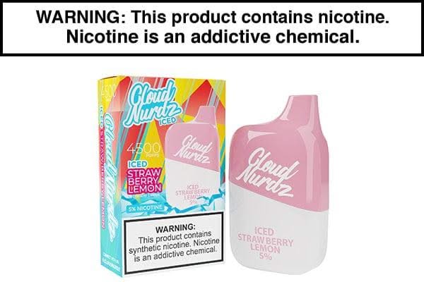 nura disposable vape Cloud Nurdz 4500 Puff 5% Disposable Vape